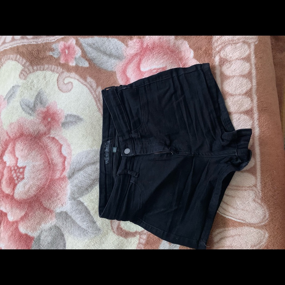 Black shorts
